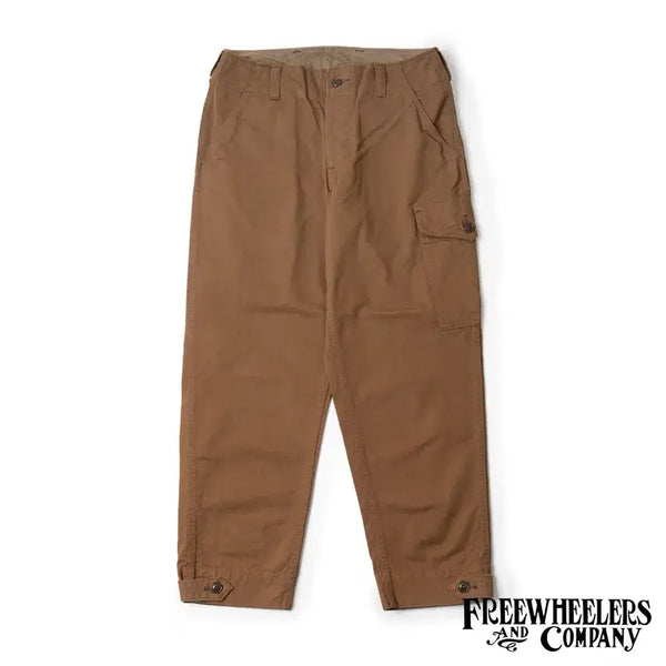 [BUNJANG] Freewheelers AVIATORS Trousers Red Brown Size 34 / [34]프리휠러스 AVIATORS 레드브라운