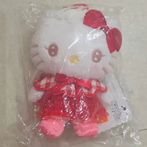 [BUNJANG] Sanrio Whipping Cherry Kitty Plush / 산리오 휘핑체리 키티
