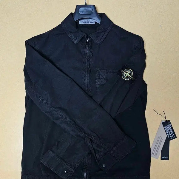 [BUNJANG] Stone Island 26SS Overshirt Black Size S / [새상품급] 스톤아일랜드 오버셔츠 블랙 26SS S사이즈