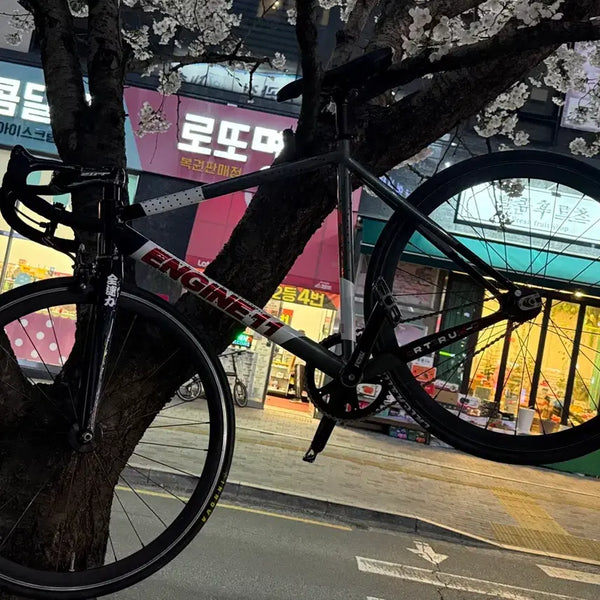 [BUNJANG] Engine 11 Neon Charcoal Cover Up Bicycle / 엔진11 네온차콜 커버업. 판대