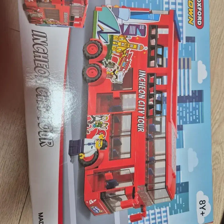 [BUNJANG] Oxford Town Incheon City Tour Bus Building Blocks (Sealed) / 옥스포드 타운 인천 시티투어 버스 미개봉 새상품 레고 특가세일합니다