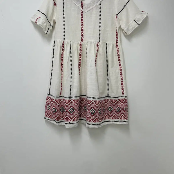 [BUNJANG] Vintage Ethnic Embroidered Blouse / 빈티지 에스닉 자수 블라우스