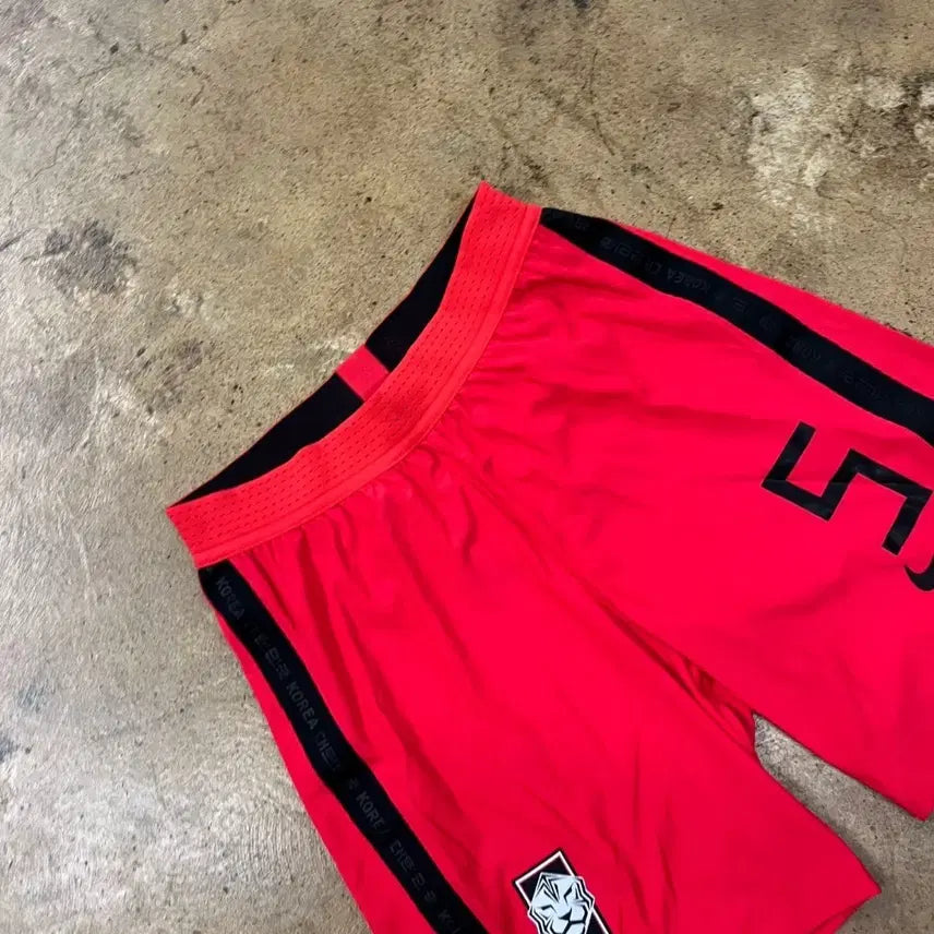 [BUNJANG] Nike South Korea National Team Red Jersey Shorts / [정품/L] 나이키 대한민국 국가대표 레드 코리아 져지 반바지