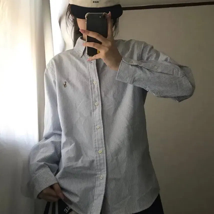 [BUNJANG] Polo Ralph Lauren Striped Shirt / 폴로 스트라이프 셔츠