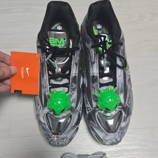 [BUNJANG] Nike Women's Air Max Muse WS Metallic Silver Green Athletic Shoes / 나이키 우먼스 에어맥스 뮤즈 WS w290mm 판매합니다 운동화
