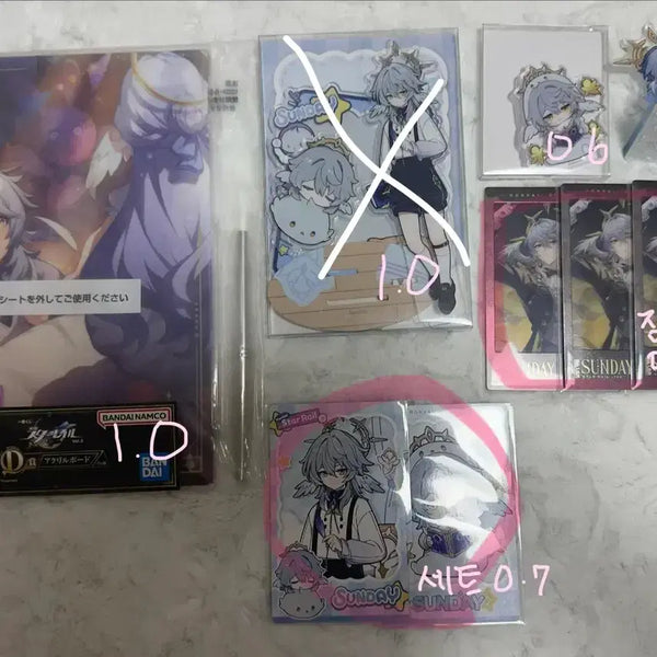 [BUNJANG] Honkai Star Rail Sunday Robin Dorm Acrylic Standee Special Edition / 붕괴 스타레일 붕스 선데이로빈 공굿 판매 기숙사아크릴 타오바오 특전 쿠지