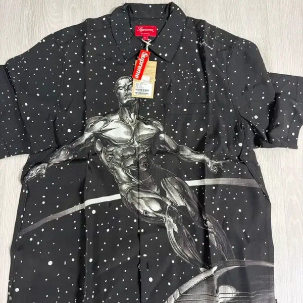 [BUNJANG] Supreme Silver Surfer Shirt Black SS22 / [M] 슈프림 silver surfur 셔츠 블랙 22S/S