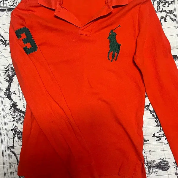 [BUNJANG] Polo Ralph Lauren Big Pony Long Sleeve Shirt / 폴로 랄프로렌 빅포니 롱슬리브