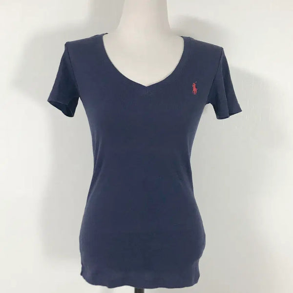 [BUNJANG] Ralph Lauren Sport Women's V-Neck T-Shirt Size S / 랄프로렌스포츠 여성V넥반팔티S호호상점