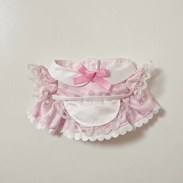 [BUNJANG] Sanrio Pitatto S Strawberry Maid Outfit My Melody Kuromi / 산리오 피탓토 s 딸기 메이드 옷 마이멜로디 쿠로미