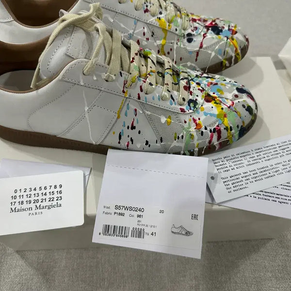 [BUNJANG] Maison Margiela German Army Trainer Painted Size 41 / 마르지엘라 독일군 페인팅 41