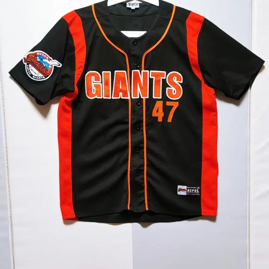 [BUNJANG] Lotte Giants Kang Min-ho Baseball Jersey M95 / [L] 네포스 롯데자이언츠 강민호 유니폼1045