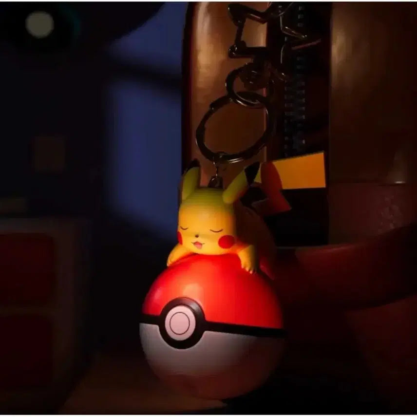 [BUNJANG] Pokemon Pikachu LED Keychain / 포켓몬스터 피카츄 LED 키링
