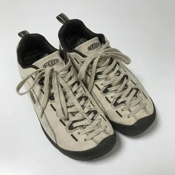 [BUNJANG] Kin Jasper Canvas Sneakers Natural Black Olive (280) / (280) 킨 재스퍼 캔버스 스니커즈 내츄럴 블랙 올리브