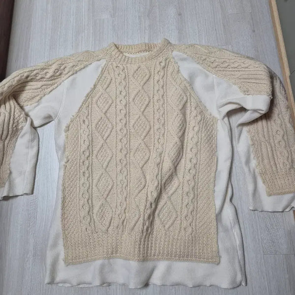 [BUNJANG] Rebuild by Needles Fisherman Knit XL / 리빌드 바이 니들스 피셔맨 니트 XL