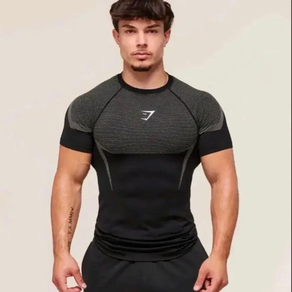 [BUNJANG] Gymshark Onyx Grey (M) Performance Training Top / 짐샤크 오닉스 그레이(M)