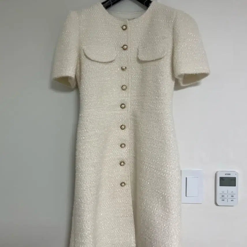 [BUNJANG] WITHYUN Tweed Midi Dress / 위드윤 원피스