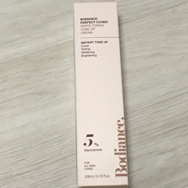 [BUNJANG] Bodyance Perfect Cover Tinting Whitening Tone-up Cream / (새상품) 바디언스 퍼펙트커버 착색 미백 톤업 크림