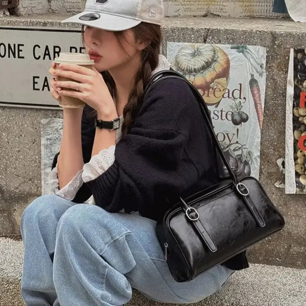 [BUNJANG] Shoopen Baguette Shoulder Bag / 슈펜 바게트 숄더백 가방 교신불가