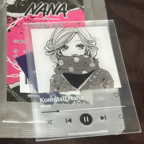 [BUNJANG] NANA Yazawa Ai Acrylic Card / 부산 투니크 나나  야자와아이 아크릴 카드
