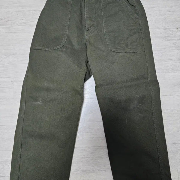[BUNJANG] Roughside Olive Fatigue Pants / 러프사이드 퍼티그팬츠 올리브 1