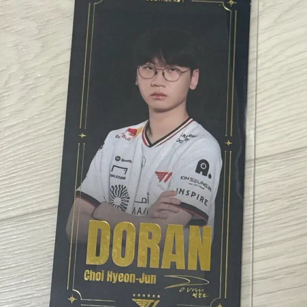 [BUNJANG] T1 Doran Backstage Phototicket / T1티원 도란 베캠  포토티켓