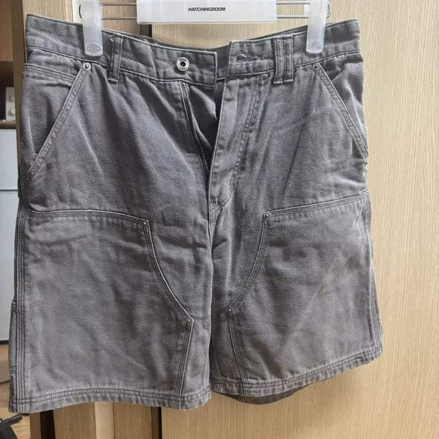 [BUNJANG] COEUR Double Knee Carpenter Work Shorts / 쿠어 더블니 카펜터 워크 쇼츠