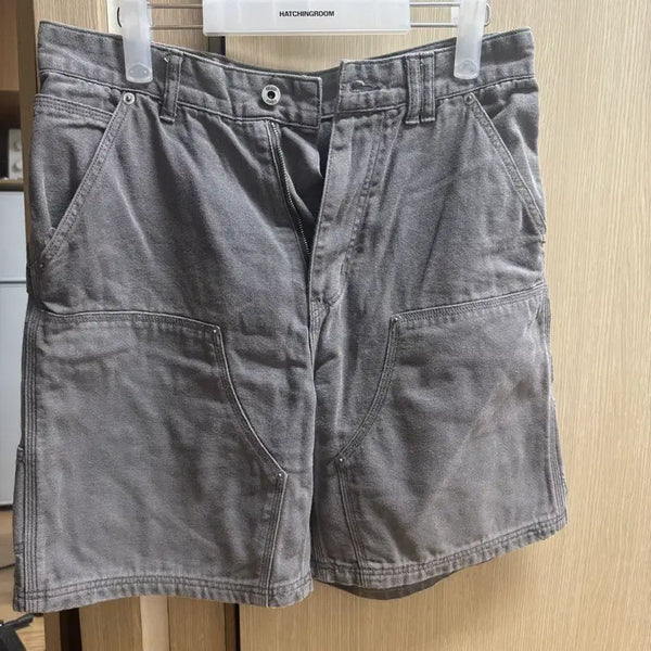 [BUNJANG] COEUR Double Knee Carpenter Work Shorts / 쿠어 더블니 카펜터 워크 쇼츠