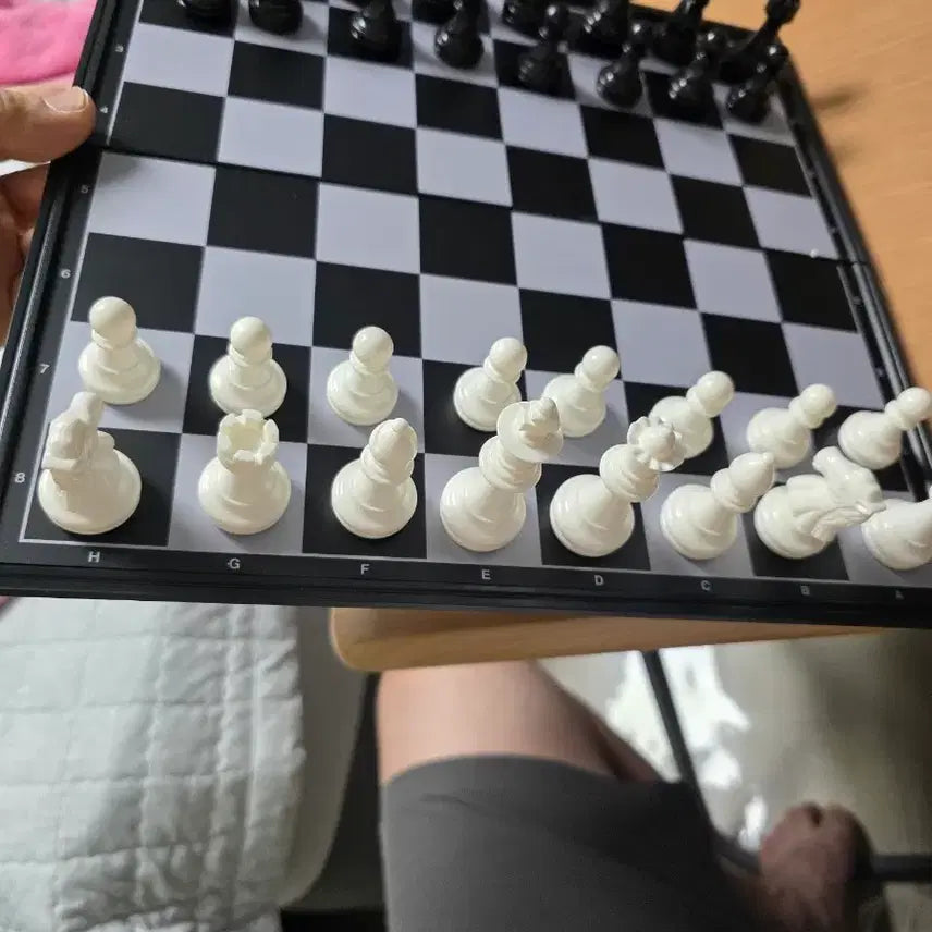 [BUNJANG] Magnetic Folding Chess Game Set / 체스 자석 접이식 게임 세트