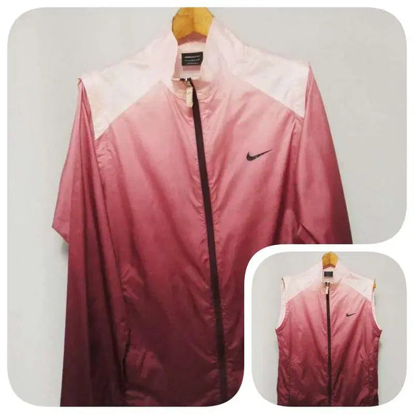 [BUNJANG] Nike Golf Burgundy Windbreaker Jacket & Vest Men's 100 / 나이키골프 바람막이 점퍼&조끼 남성100