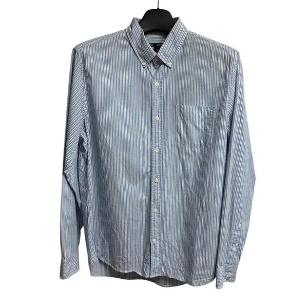[BUNJANG] Gap Men's Standard Fit Striped Shirt - Size L / 갭(Gap) 남성 스탠다드핏 스트라이프 셔츠 L size