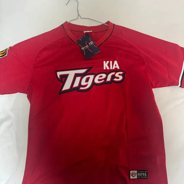 [BUNJANG] Kia Tigers Nepos Old Away Jersey (Size 110) / 기아타이거즈 새상품 네포스 올드 원정 유니폼