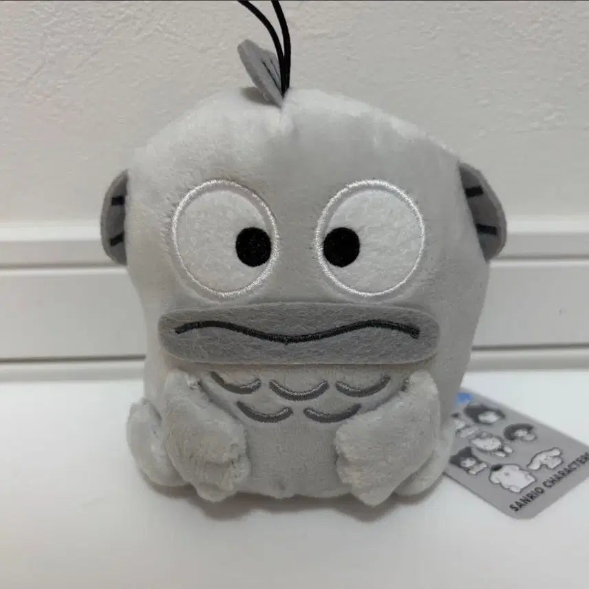 [BUNJANG] Sanrio Hangyodon Monotone Gray Mascot 26 / 일본정품)산리오 한교동 모노톤 그레이 회색 마스코트 26 산리오