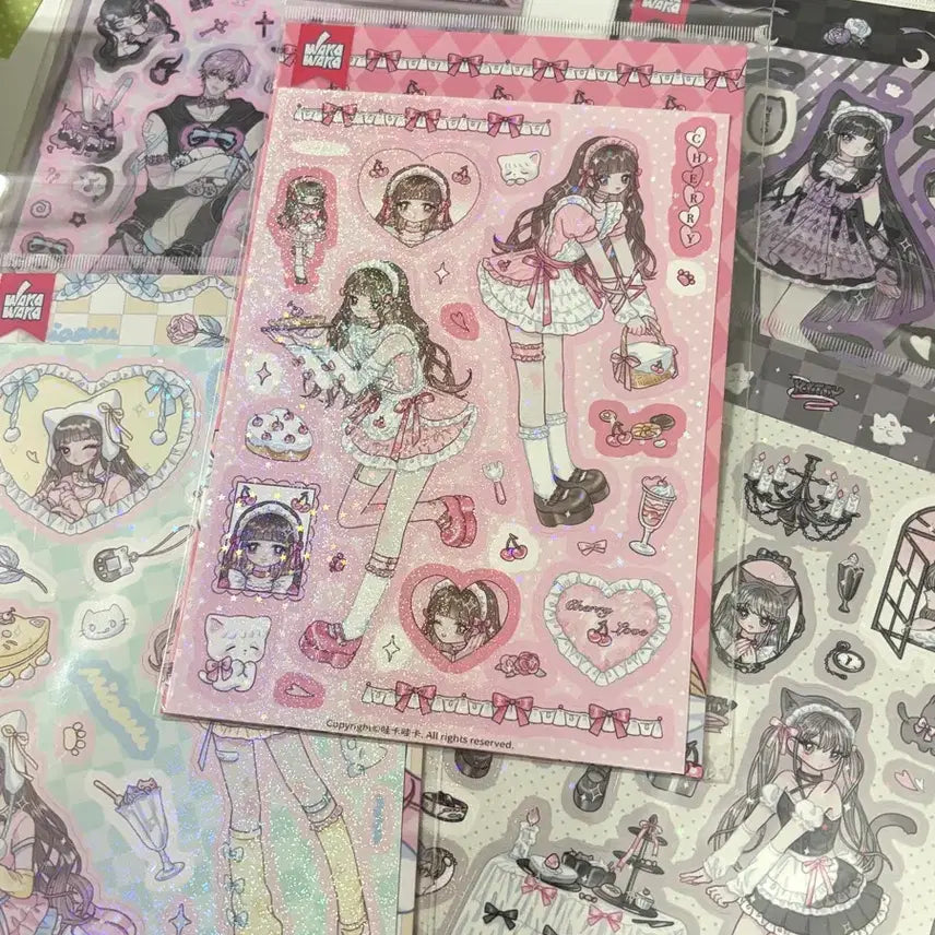 [BUNJANG] Character Sticker Bundle Set / 스티커 원가이하 일괄판매