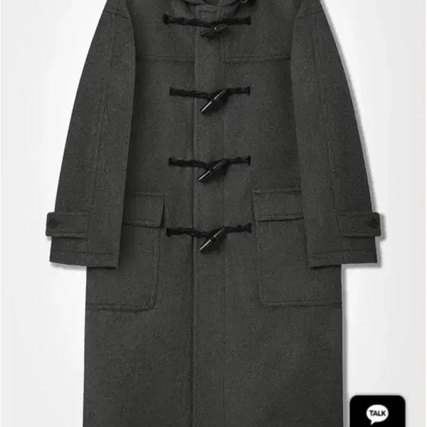 [BUNJANG] LOFI 22FW Oversized Steady Duffle Coat L / 로파이 22FW 오버핏 스테디 더플 코트 L