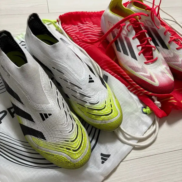 [BUNJANG] Predator Elite & F50 Elite Football Boots Set with Boot Bag / 프레데터 엘리트 & f50 엘리트 + 축구화 가방