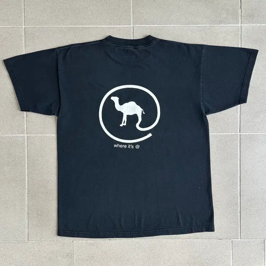 [BUNJANG] 90s Camel Cigarettes T-Shirt XL / 90s 빈티지 카멜 시가렛 티셔츠 XL