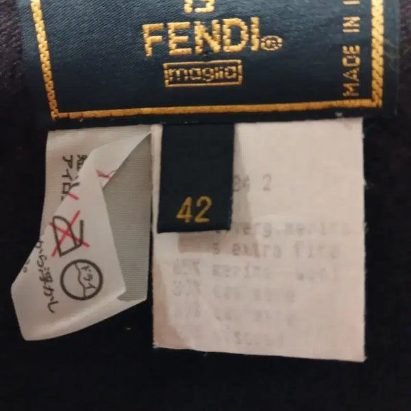 [BUNJANG] Fendi Merino Wool Knit Women's Size 55 (IT 42) / 메리노 울 펜디 니트  여성55