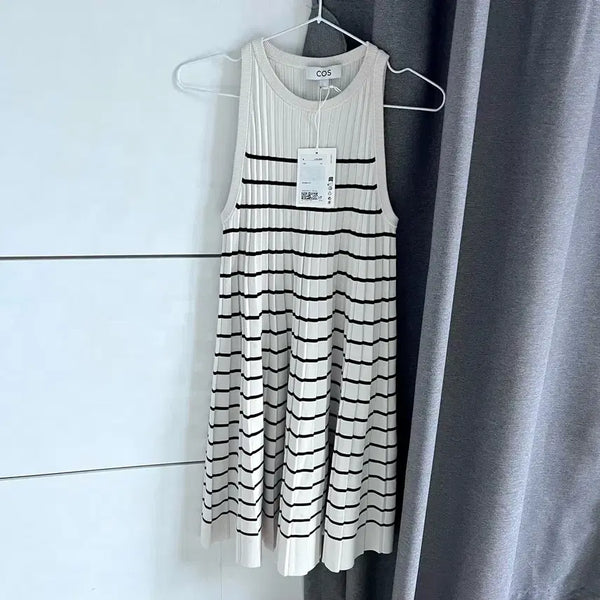 [BUNJANG] COS Striped Knit Dress / COS 스트라이프 니트 원피스