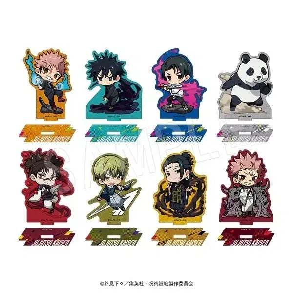 [BUNJANG] Jujutsu Kaisen Trading Glitter Acrylic Standee - Choso, Megumi, Naoya, Sukuna, Yuji / 주술회전 트레이딩 글리터 아크릴 스탠드 후시구로 메구미 켄자쿠 판다