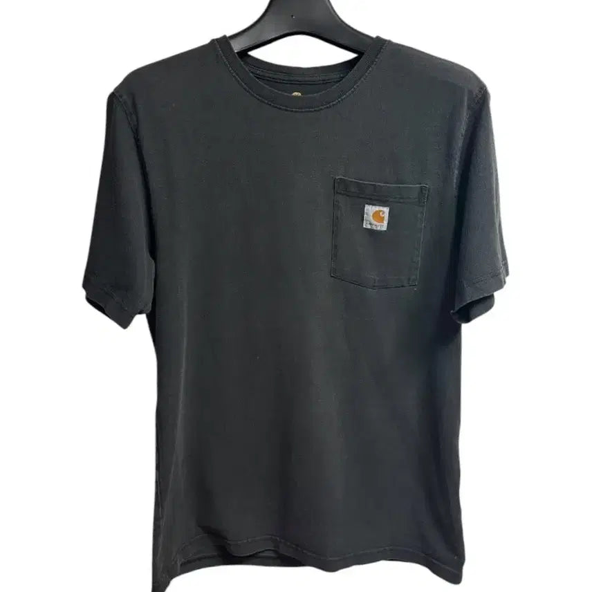 [BUNJANG] Carhartt Vintage Custom Charcoal Pocket T-Shirt - M / 칼하트 빈티지 커스텀 차콜 포켓 반팔티셔츠 M size