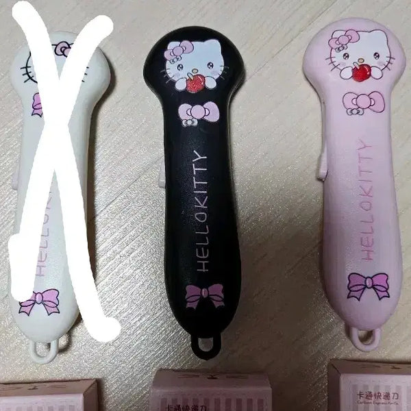 [BUNJANG] Hello Kitty Parcel Cutter 3-Piece Set / 헬로키티 택배 칼 3종 (개당단가)