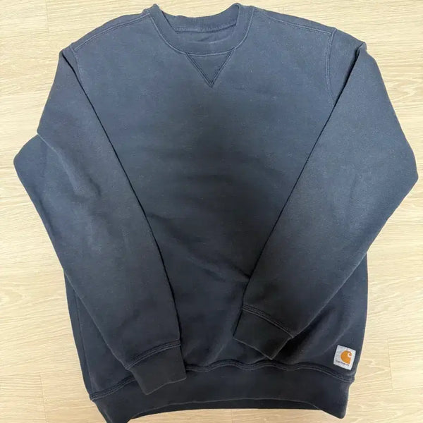 [BUNJANG] Carhartt Vintage Sweatshirt Navy / [S] 칼하트 빈티지 맨투맨 네이비 스웻셔츠
