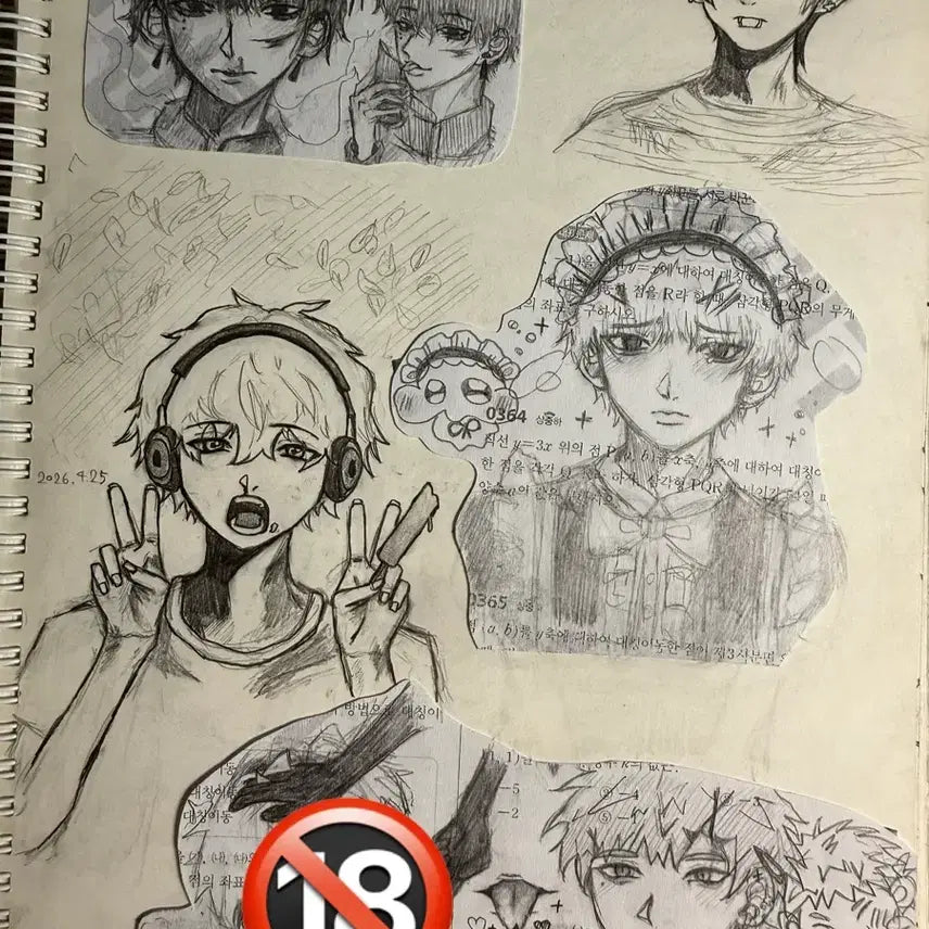[BUNJANG] Custom Hand-Drawn Art Commissions / 개싼 손그림 커미션