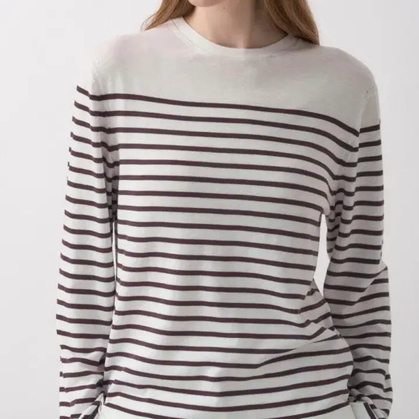 [BUNJANG] The Cashmere 26 Stripe Knit / 26년도 더캐시미어 스트라이프 니트