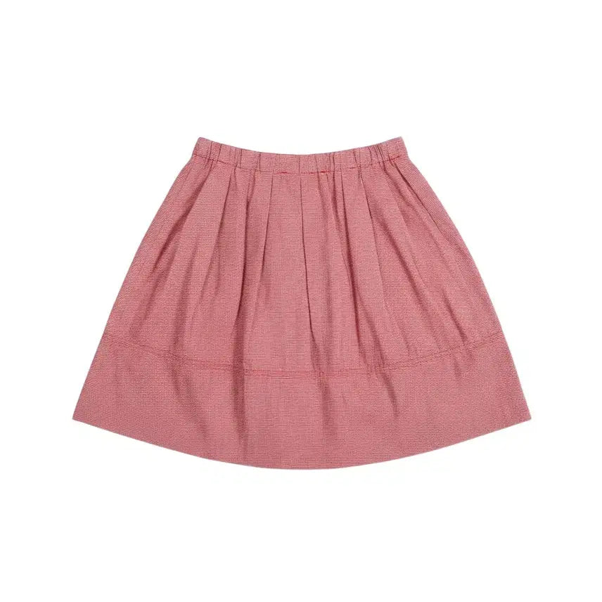 [BUNJANG] Women's Plaid Nylon Blend Banding Skirt RD 22-91 / 여성F/ 잔체크 나일론 혼방 밴딩 스커트 RD 22-91