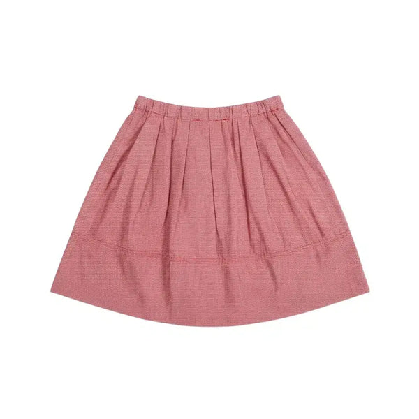 [BUNJANG] Women's Plaid Nylon Blend Banding Skirt RD 22-91 / 여성F/ 잔체크 나일론 혼방 밴딩 스커트 RD 22-91
