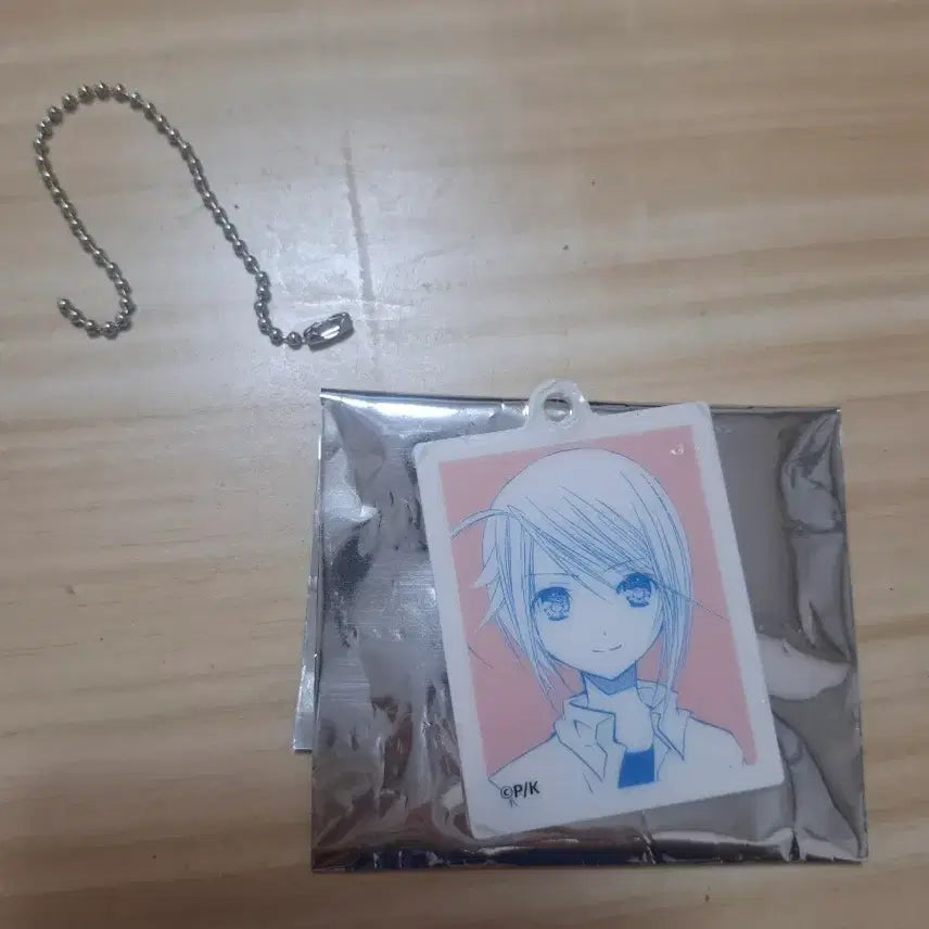 [BUNJANG] Cardcaptor Sakura (Shugo Chara!) Rui Proof Photo Keychain / 캐릭캐릭체인지 루이 증명사진 키링