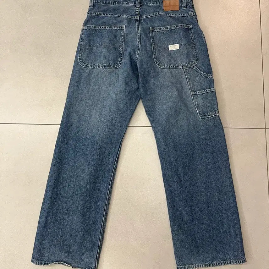 [BUNJANG] Gap Single Knee Carpenter Denim Pants Indigo 32x32 / 올드 갭 싱글니 카펜터 데님 팬츠 인디고 32x 32