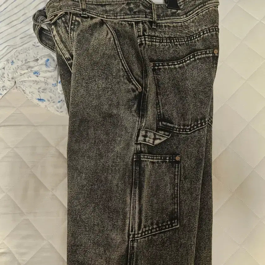 [BUNJANG] Andersson Bell Overdyed Carpenter Belt Jeans / 앤더슨벨 오버다이드 카펜터 벨트진